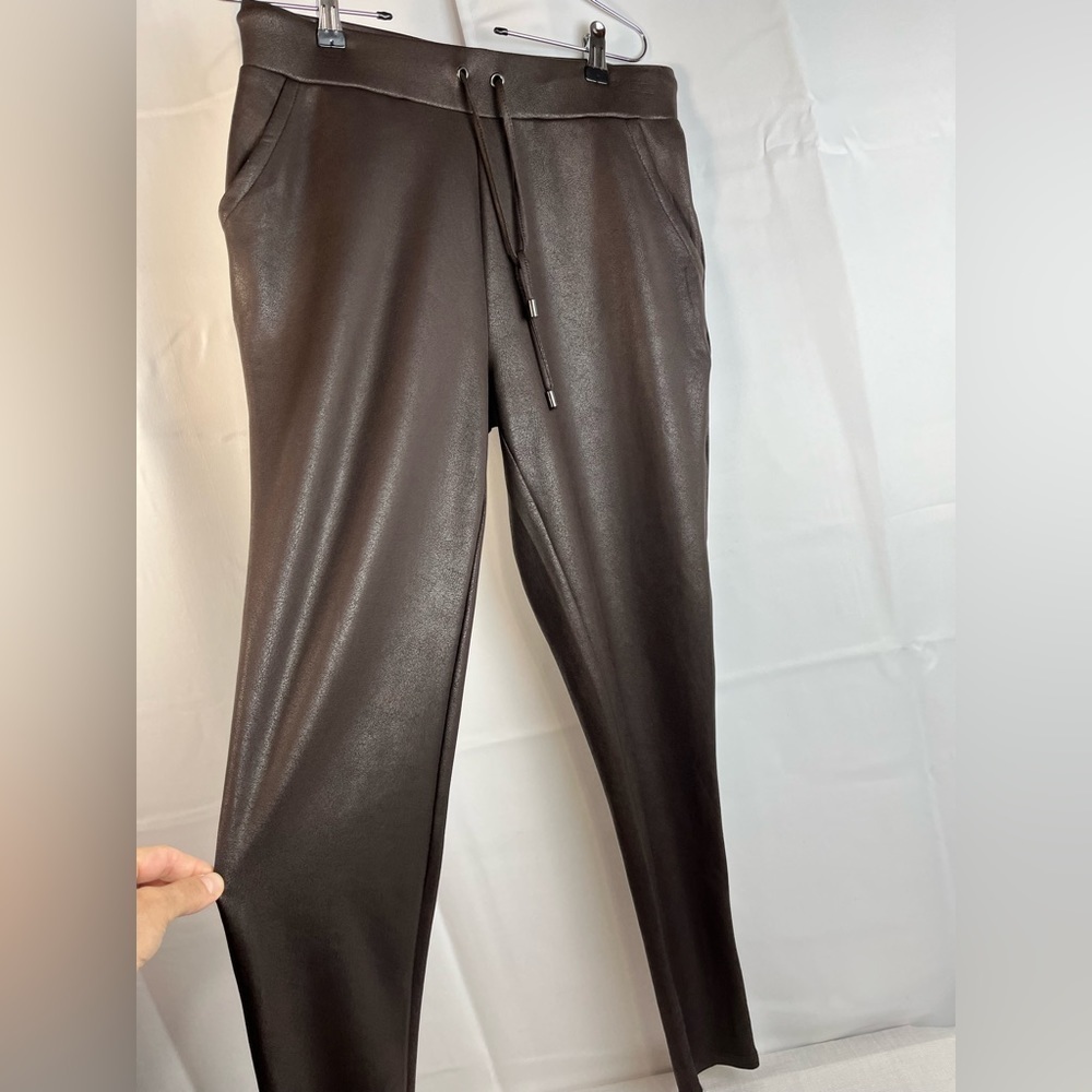 Rachel Zoe Womens Pull On Brown Soft Comfy Jogger Style Pants Size S